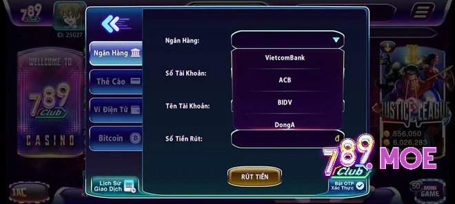 Giao dịch 789club