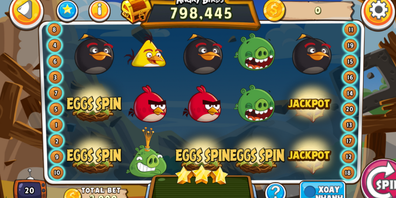 Angry birds 789club lấy cảm hứng từ trò chơi huyền thoại